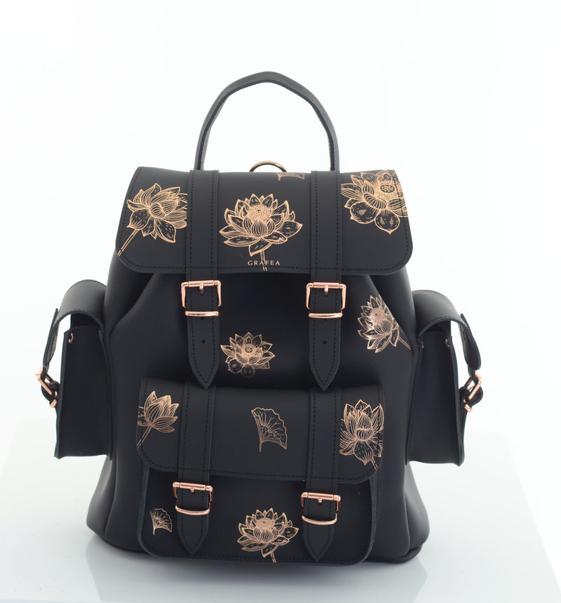 HARI II LOTUS - Leather Backpack – GRAFEA