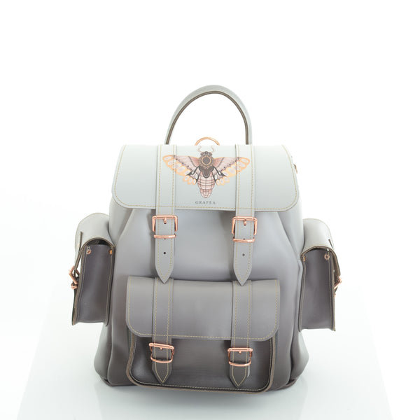 HARI II MOTH - Leather Backpack – GRAFEA