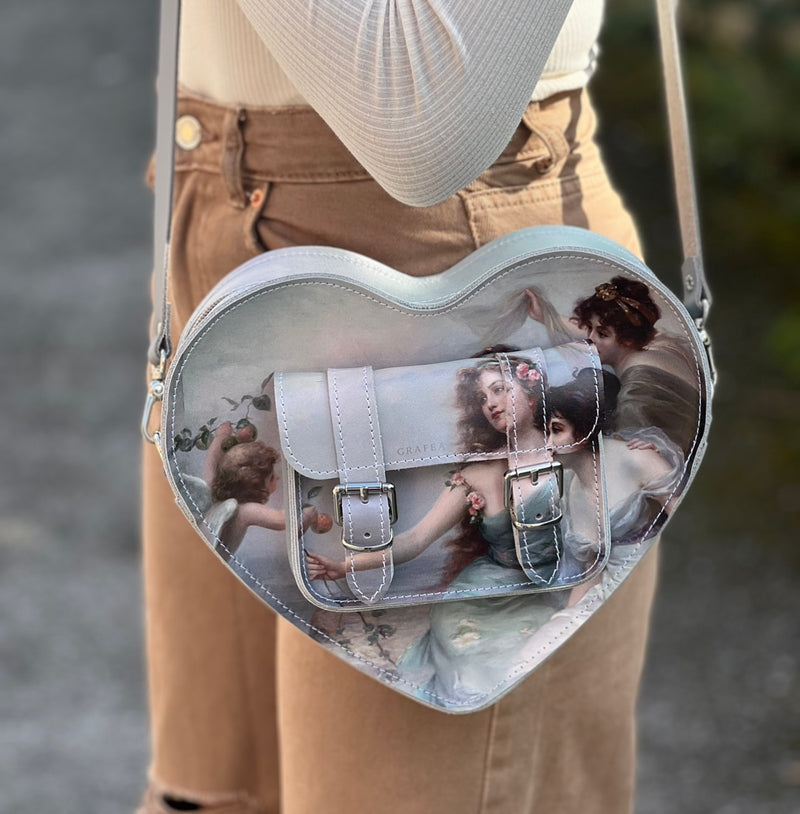 HEART SATCHEL THREE GRACES