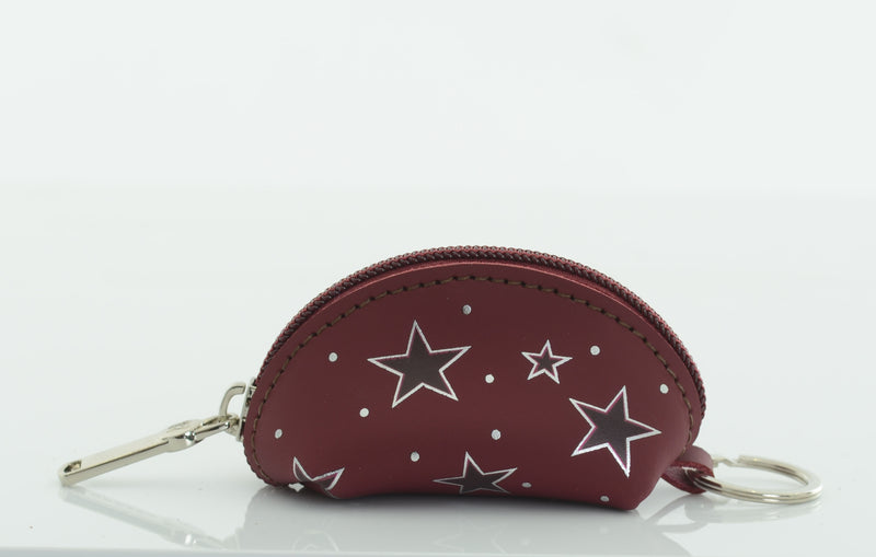 KEYRING PURSE MULBERRY STARS