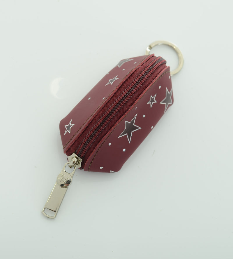 KEYRING PURSE MULBERRY STARS