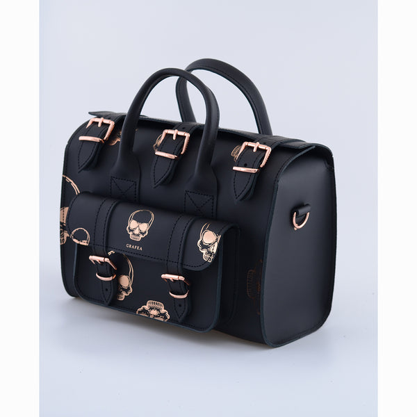 LUNA ROSE GOLD SKULLS W