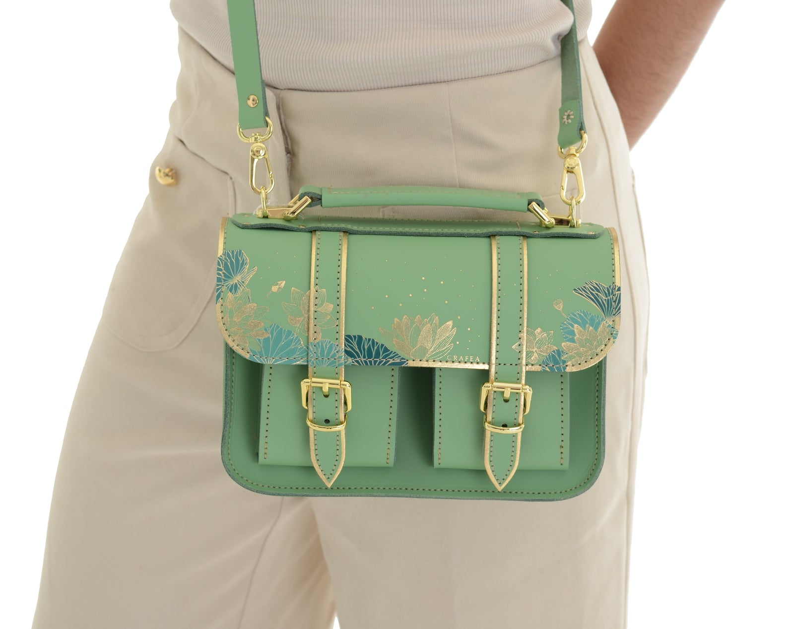 MICRO REN- Mini Leather Satchel – GRAFEA