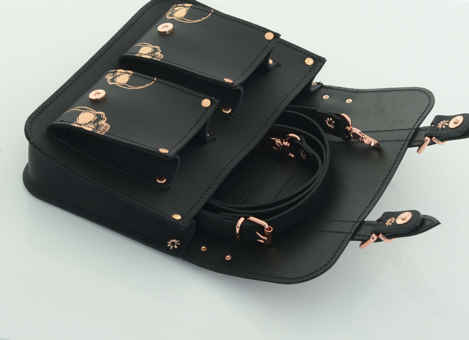 GIFT SET- HARI II ROSE GOLD SKULLS – GRAFEA