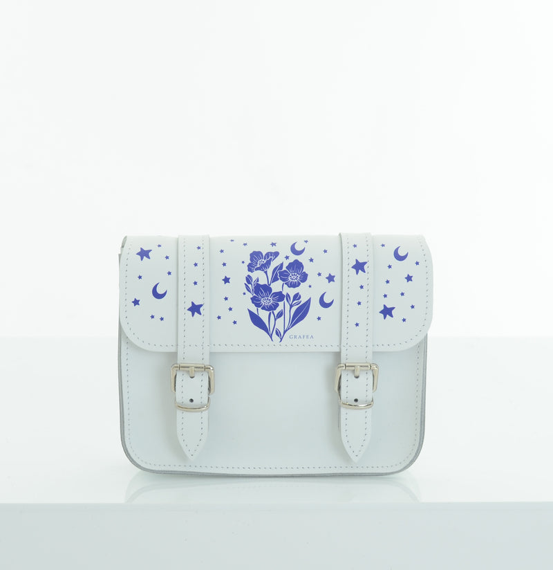 MINI SATCHEL NIGHT FLORAL