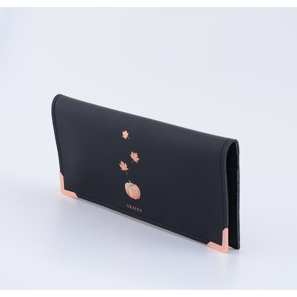 ROSE GOLD PUMPKIN WALLET