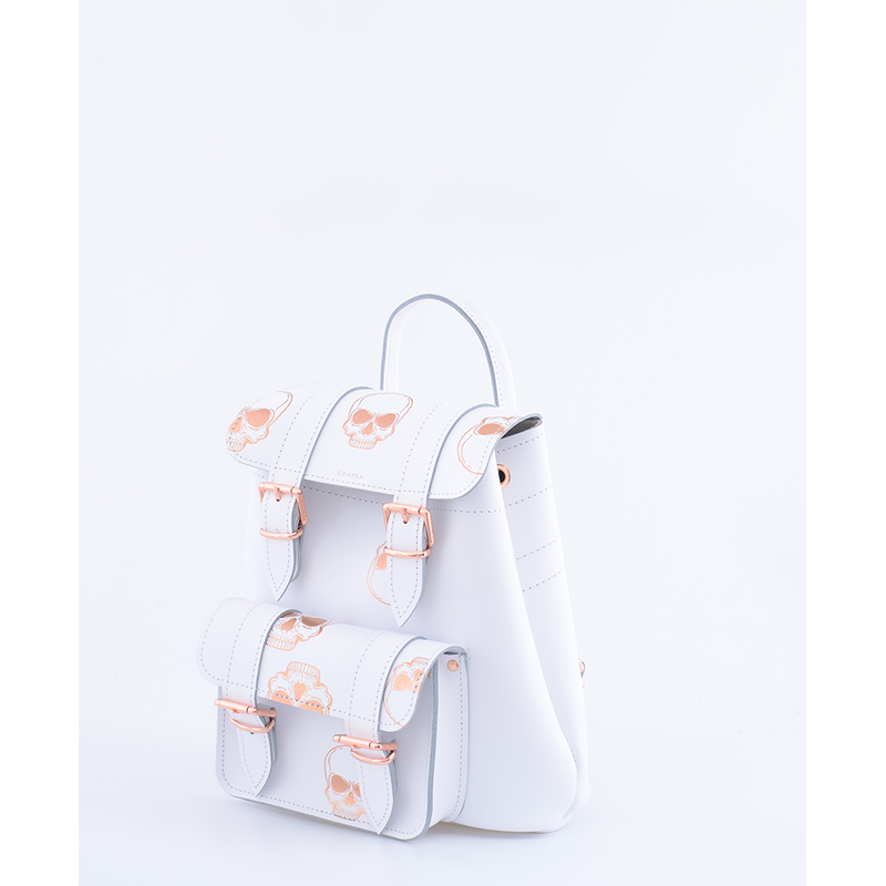BABY II WHITE ROSE GOLD SKULLS
