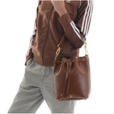 BUCKET BAG BROWN