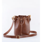 BUCKET BAG BROWN