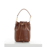 BUCKET BAG BROWN