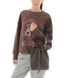 BUCKET BAG PAISLEY BROWN