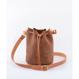 BUCKET BAG PAISLEY CARAMEL