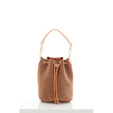 BUCKET BAG PAISLEY CARAMEL