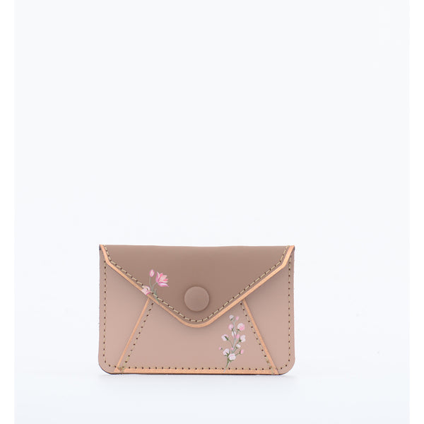 CARD WALLET BROWN KIMONO