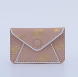 CARD WALLET GOLD ELEPHANTS