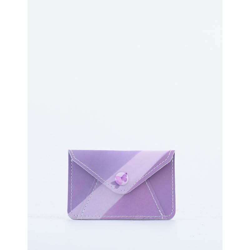 CARD WALLET LILAC BUTTERFLY