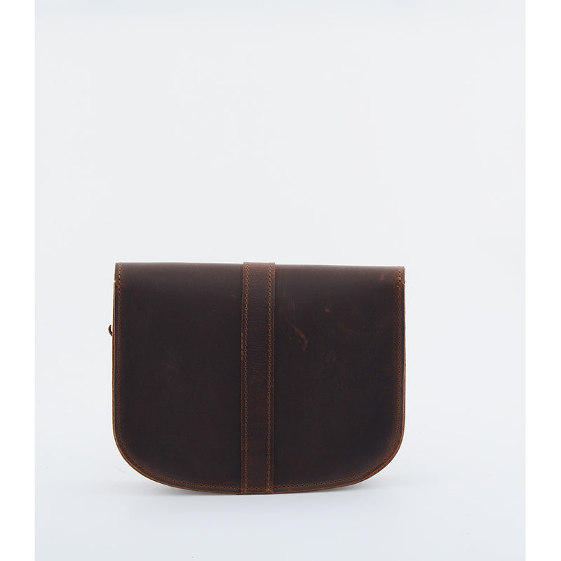 CROSS BODY ANTIQUE BROWN