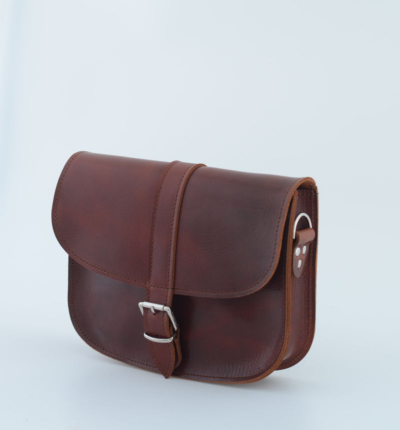 CROSS BODY ANTIQUE BURGUNDY