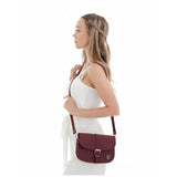 CROSS BODY BURGUNDY