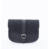 CROSS BODY SUEDE PAISLEY BLACK
