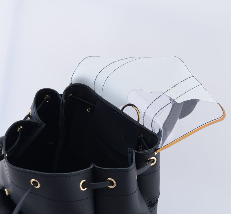 HARI II BLACK GLASS W