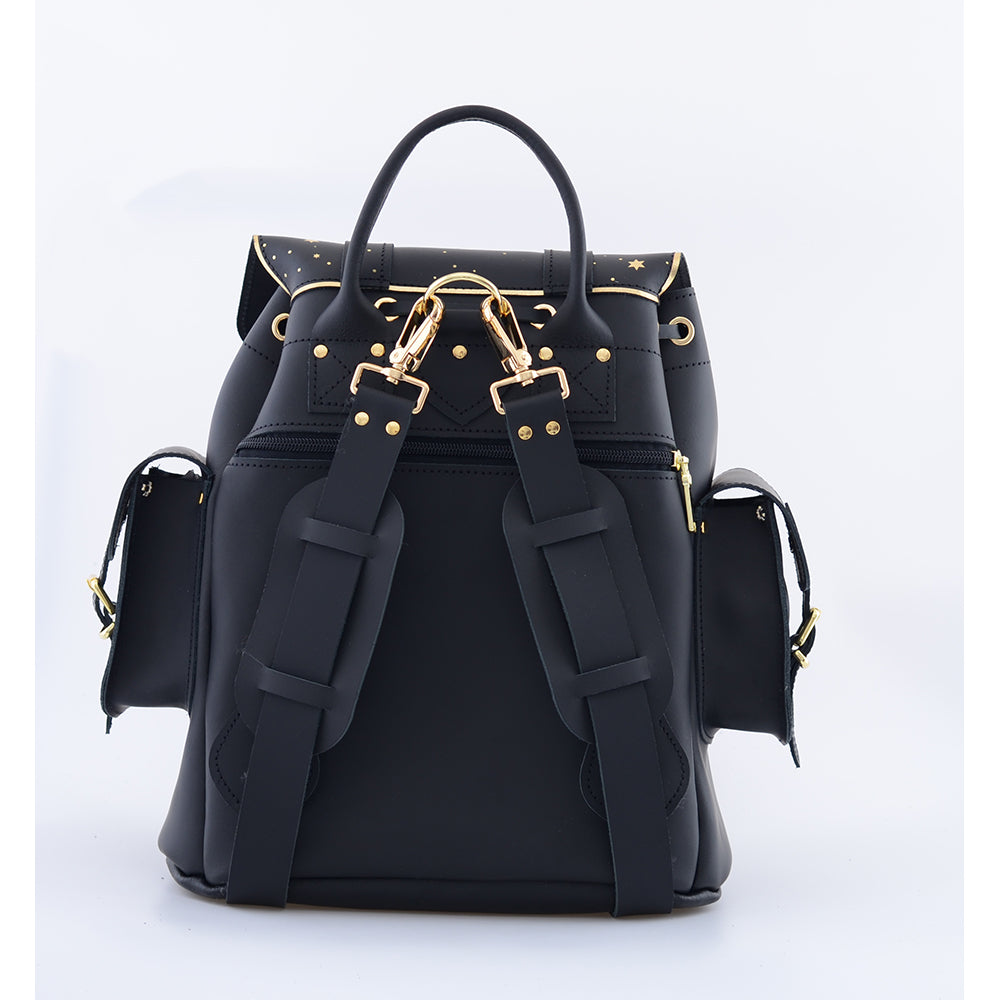 HARI II CLOUD Leather Backpack GRAFEA