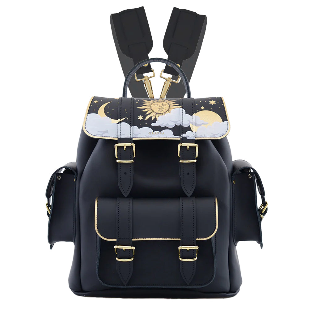 HARI II CLOUD - Leather Backpack – GRAFEA HARI II CLOUD - Leather Backpack – GRAFEA