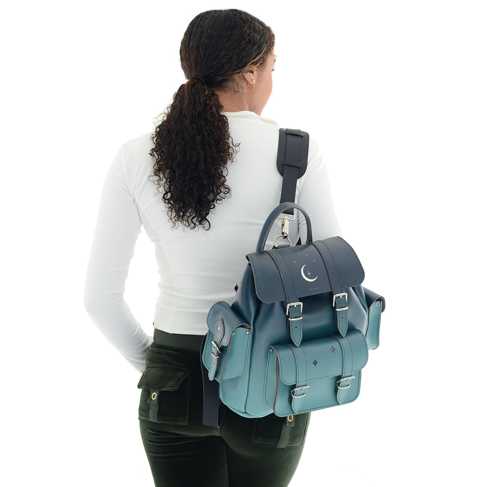 Grafea London Hari Atlas Leather Green Rucksack Large Backpack  
Silver Hardware Grafea London Hari Atlas Leather Green | Mercari main image 4
