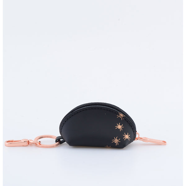 KEYRING PURSE CREEPY SPIDERS