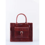 LANA CROC VINTAGE BURGUNDY