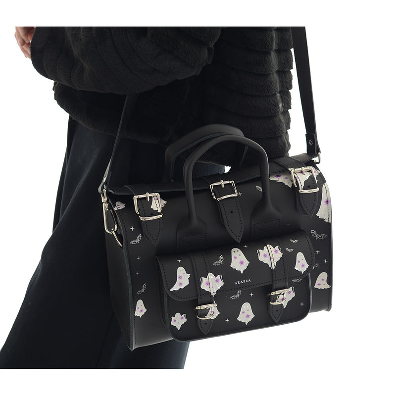 LUNA FLORAL GHOSTS BLACK