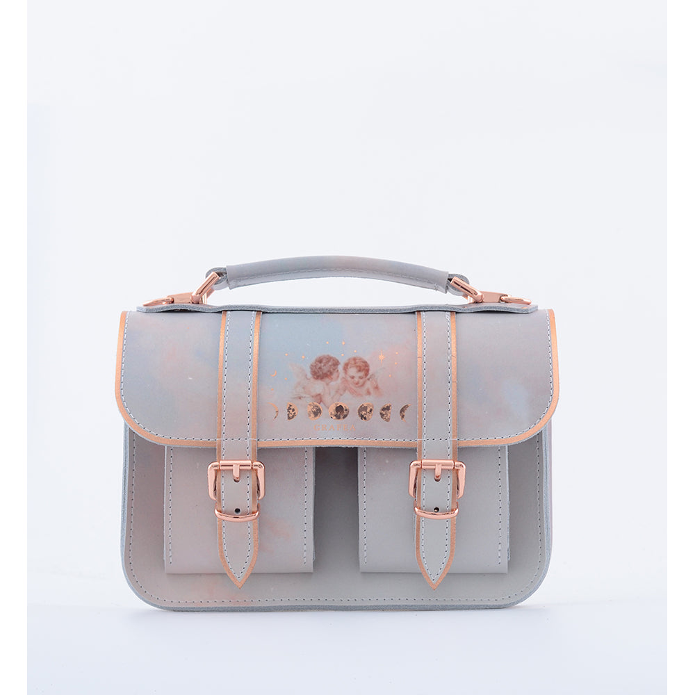 MICRO ANGELS- Mini Leather Satchel – GRAFEA