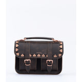 MICRO AUTUMN LEAVES DARK BROWN