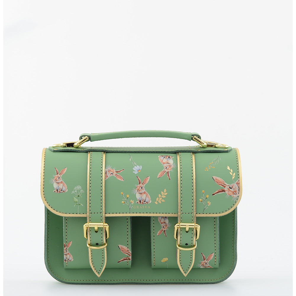 MICRO BUNNY RABBIT- Mini Leather Satchel – GRAFEA