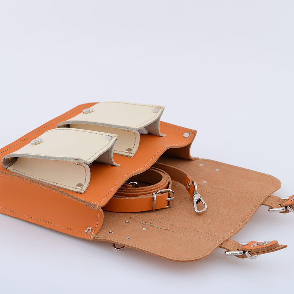 MICRO CARROT CAKE - Mini Leather Satchel – GRAFEA