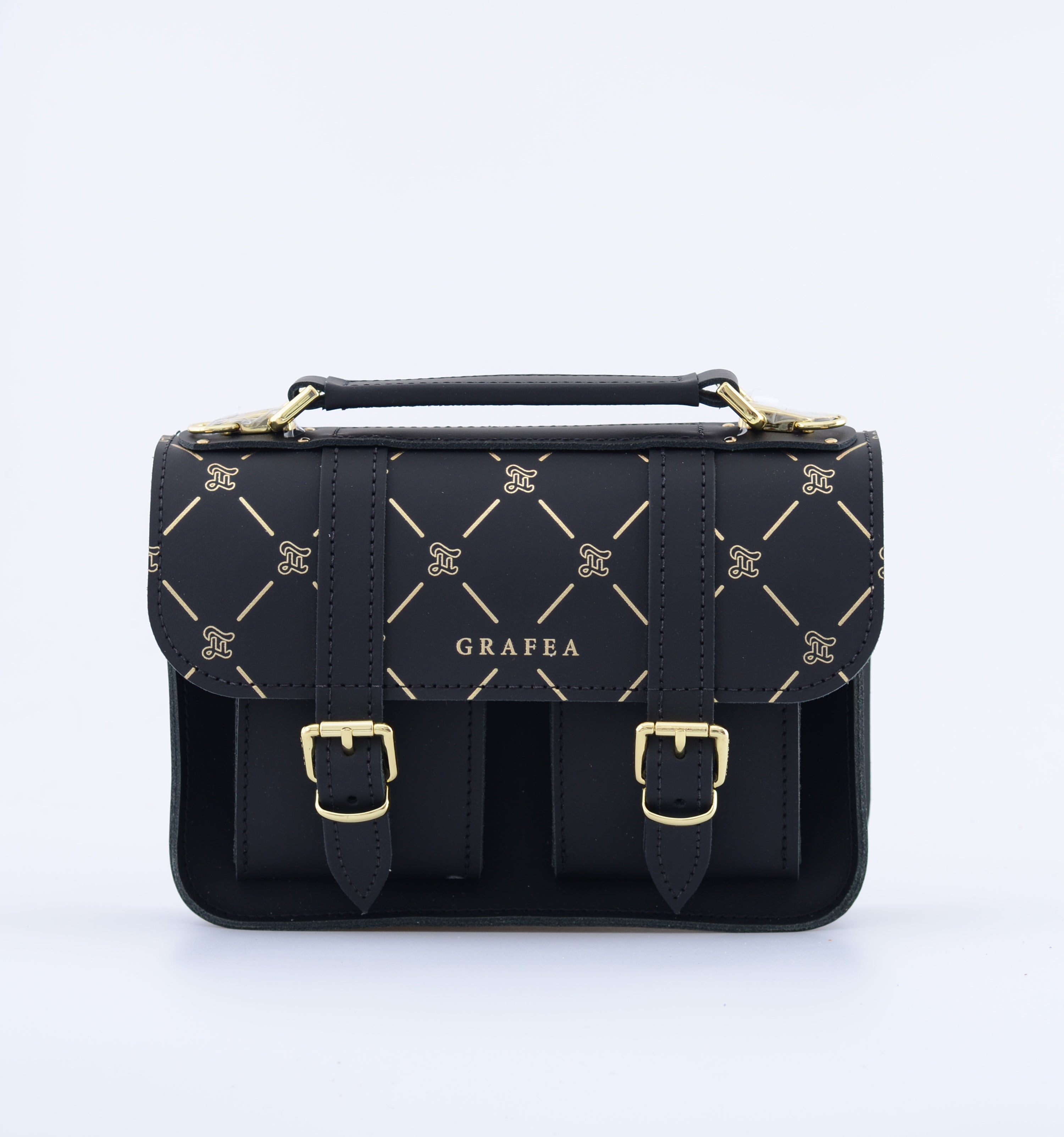 MICRO CHAINMAIL - Mini Leather Satchel – GRAFEA