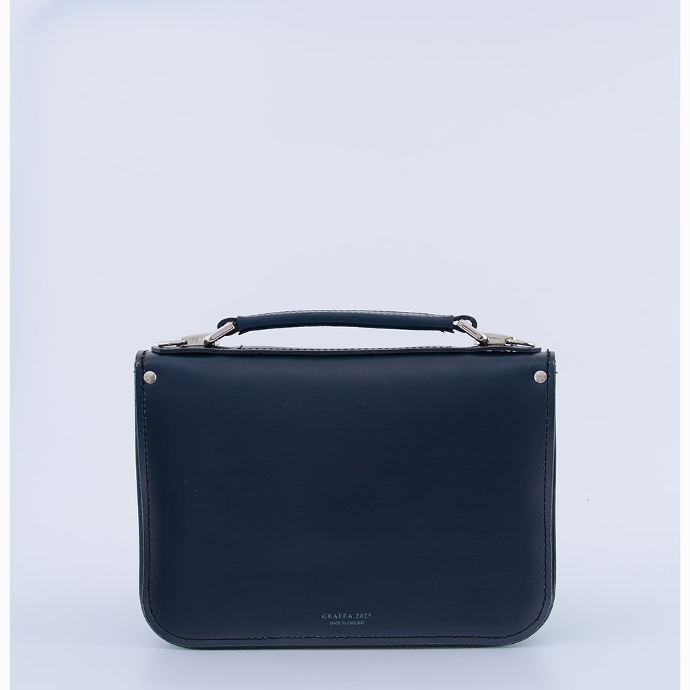 MICRO GREEN MOON - Mini Leather Satchel – GRAFEA