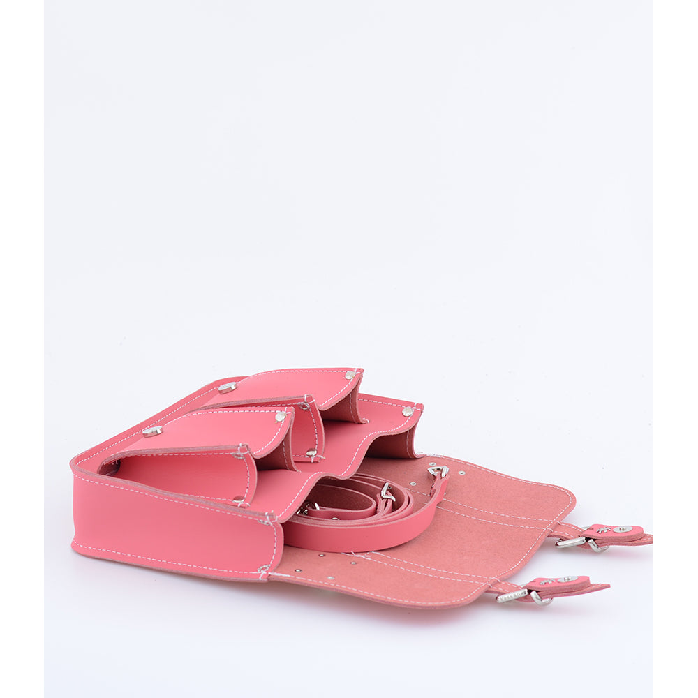 MICRO HOT PINK- Mini Leather Satchel – GRAFEA