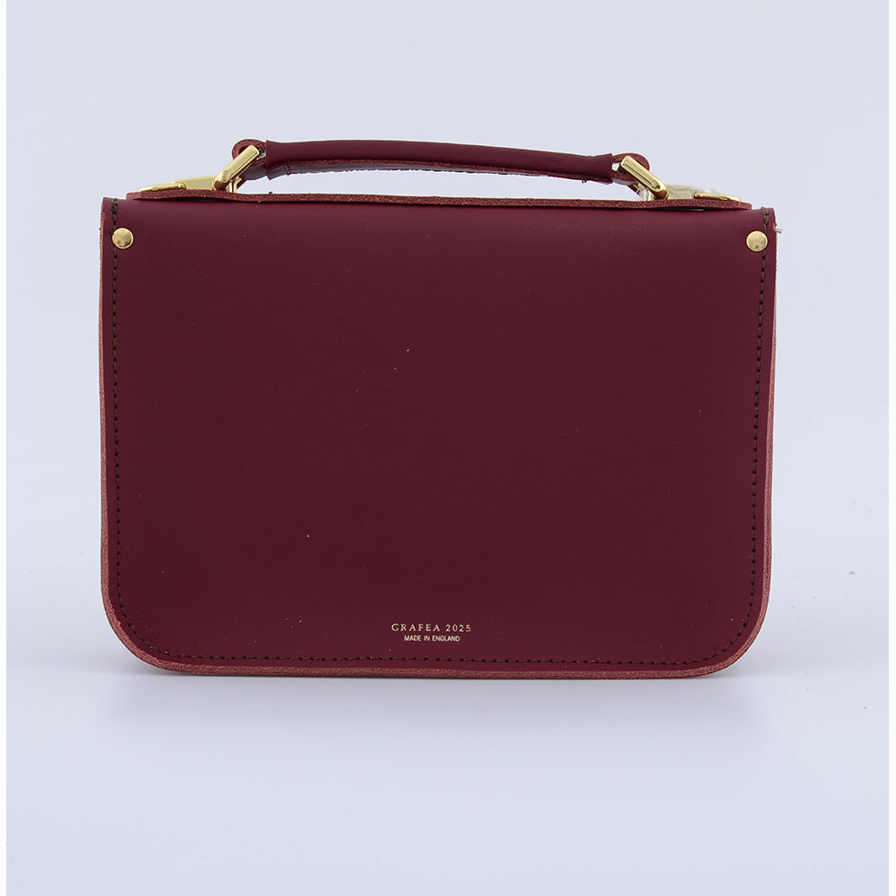 上品ﾘｯﾁﾚｯﾄﾞ❤本革B5縦ｼｮﾙﾀﾞｰﾊﾞｯｸﾞ♪【Mulberry】送料込 Mulberry Lipstick Red Pebbled Leather Small Darley Crossbody Bag