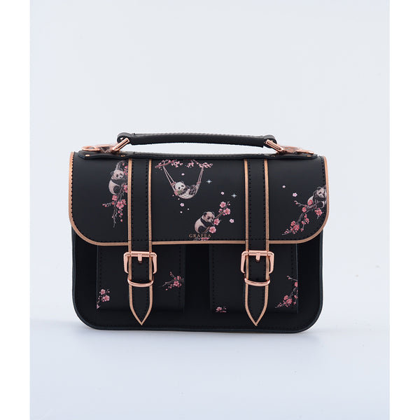 MICRO PANDA II- Mini Leather Satchel – GRAFEA