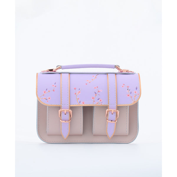 MICRO PASTEL KIMONO - Mini Leather Satchel – GRAFEA