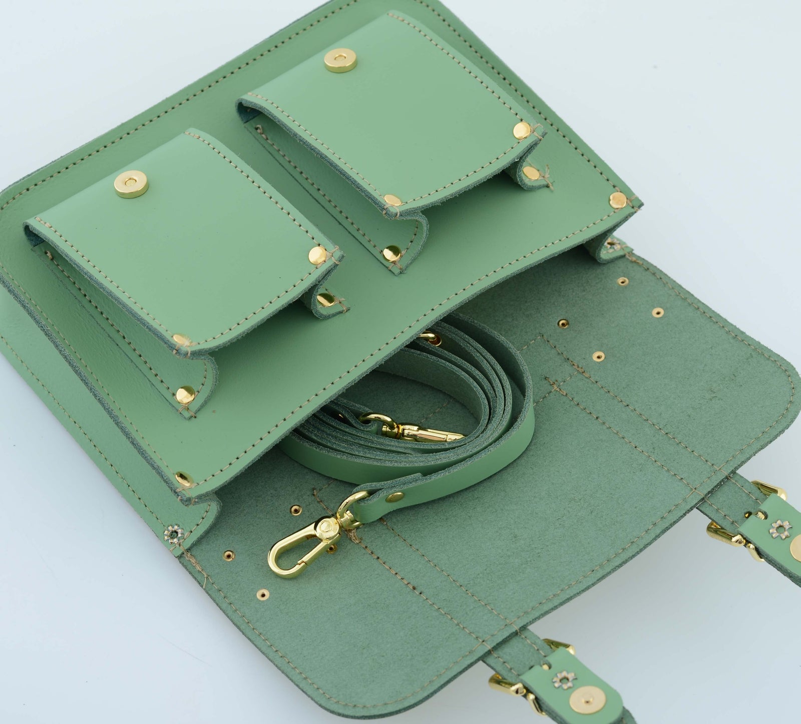 MICRO REN- Mini Leather Satchel – GRAFEA