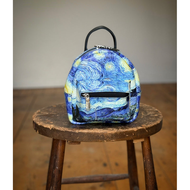 art mini backpack Hand-Painted Become Graffiti Edition Made from G Loungefly Disney Tangled Rapunzel Art