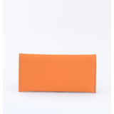 ORANGE GOLD SKULLS WALLET