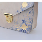 SMALL CROSSBODY BLUE GOLD