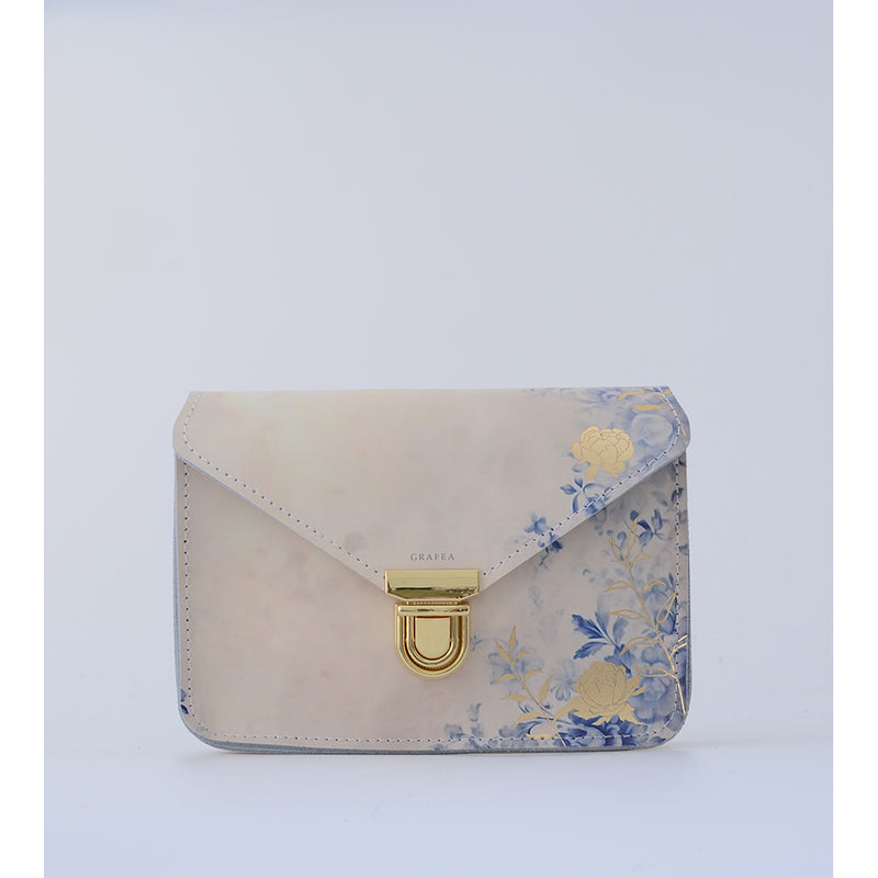SMALL CROSSBODY BLUE GOLD
