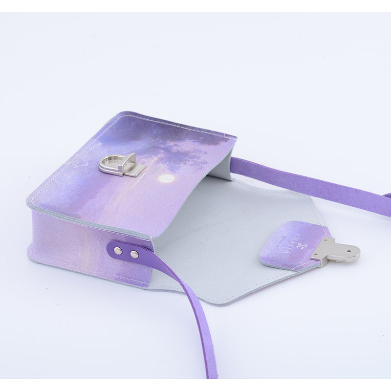 SMALL CROSSBODY PURPLE  SKY