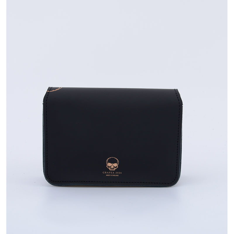 SMALL CROSSBODY ROSE GOLD SKULLS