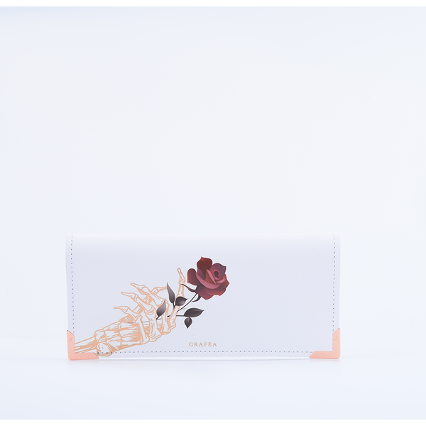 WHITE LOVE ME NOT WALLET