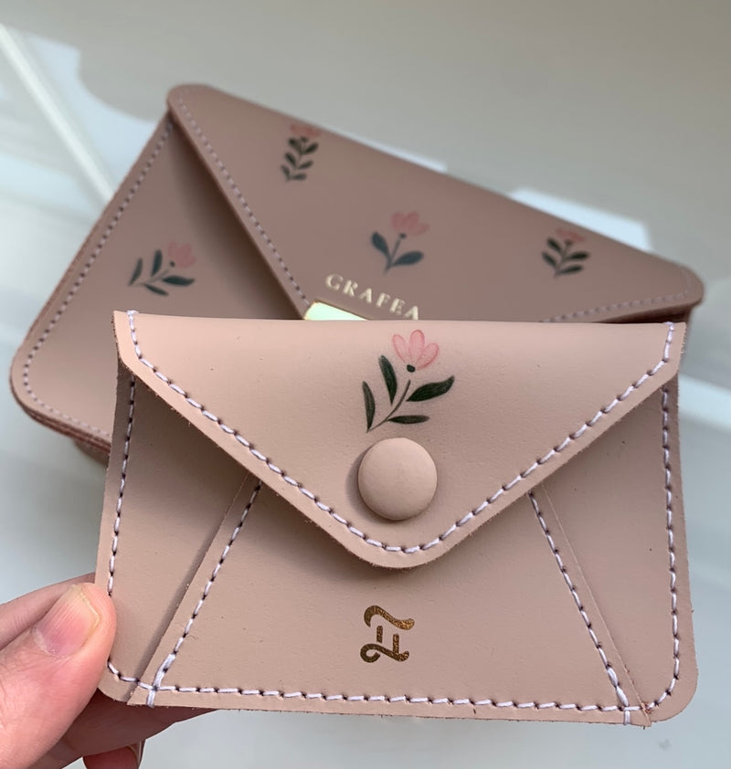 CARD WALLET CAP FLOWER